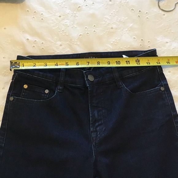 Joseph Ribkoff Jeans with eyelet bottom.  -1 - Picture 7 of 11